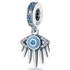 925 Silver Charms Beads Devil's Eye Fatima's Hand Cross Beads Fit Original Bracelet Women DIY Jewelry Gifts