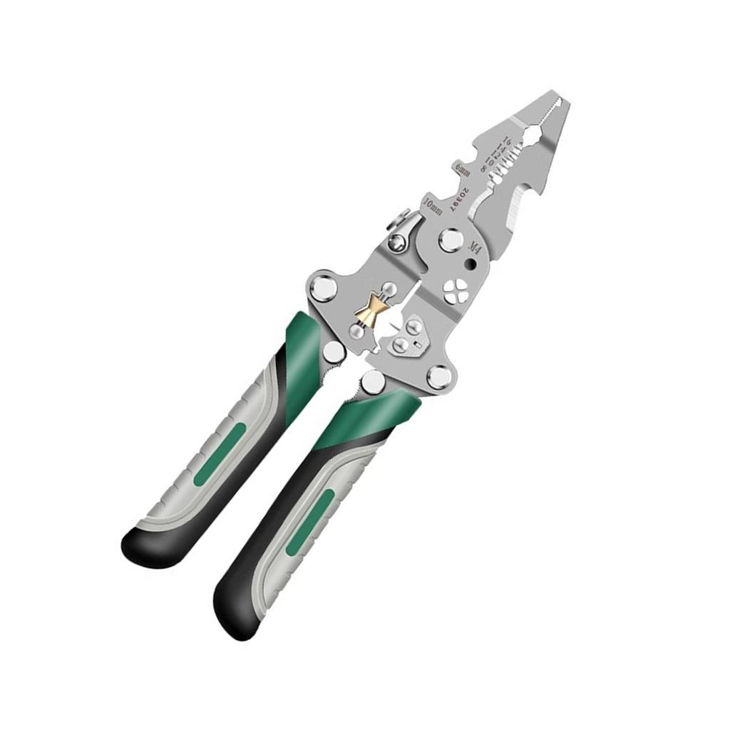 16/18 в 1 инструмент для зачистки проводов Складные усовершенствованные многофункциональные складные плоскогубцы Инструмент для зачистки проводов Плоскогубцы для электропроводки