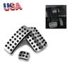 3Pcs Non Slip Accelerate Brake Foot Pedals Cover Pad For Mercedes-Benz W176 W245