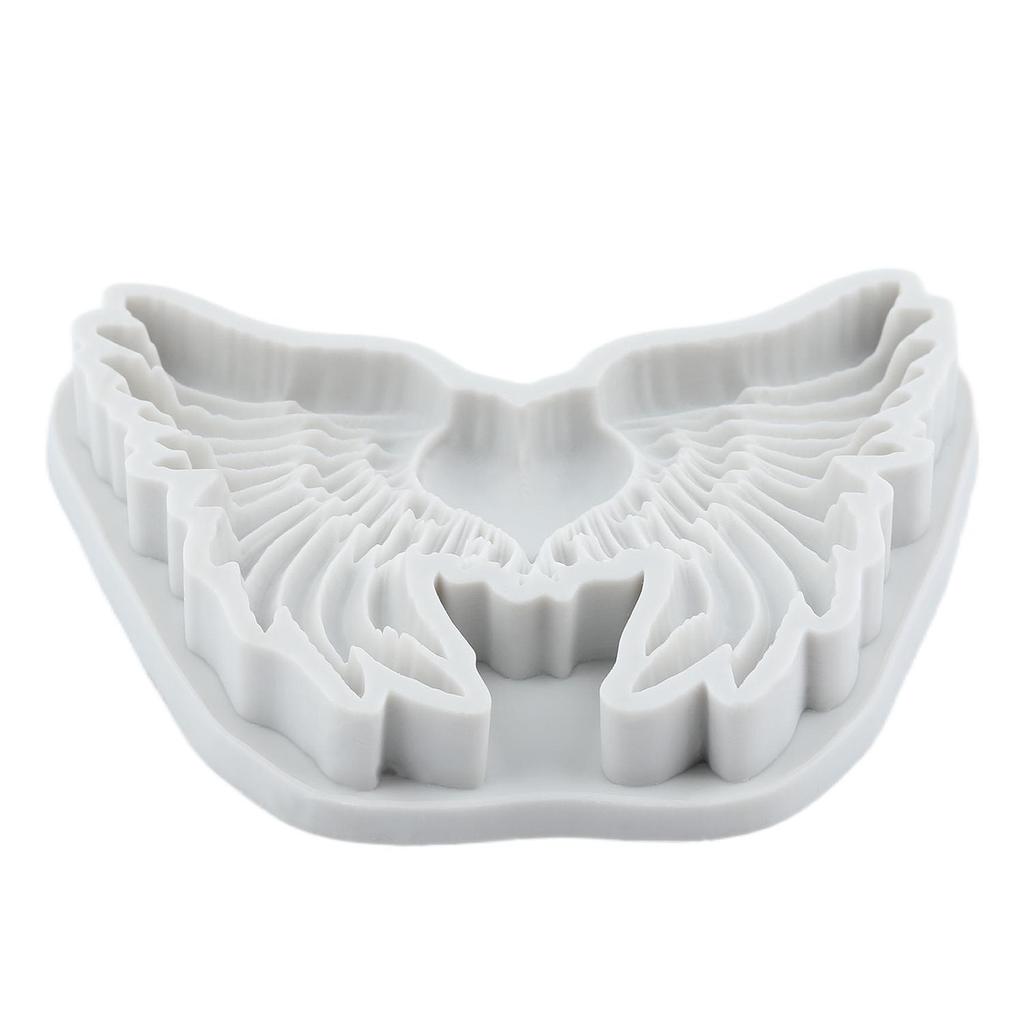 Силиконовые формы Крылья ангела Форма для мастики Крылья Инструменты для украшения торта Топпер для кекса Шоколадные конфеты Ручная работа Жевательная паста Полимерная глина