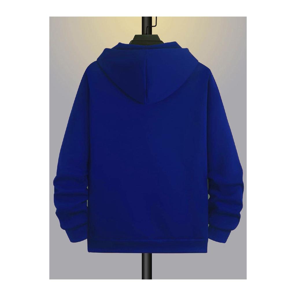 Толстовка Big Spider Кардиган на молнии — черная объемная зимняя толстовка с принтом и карманами