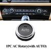 Car Air Conditioner Button Cover Key Audio Switch Caps Replacement For BMW 5 7 Series X5 X6 F10 F18 F01 F02 520 523 525 530 730