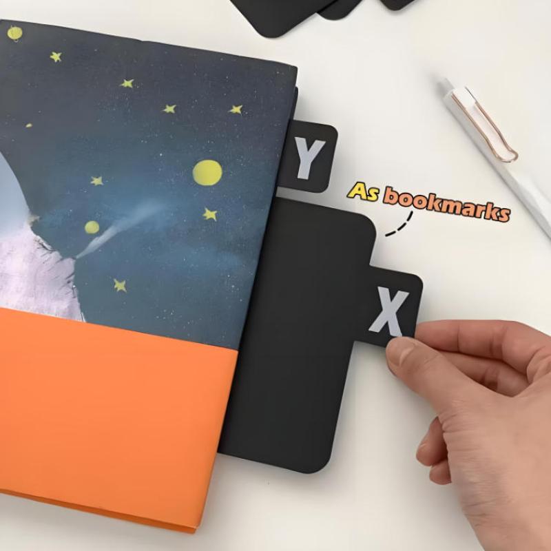 26 шт. Разделители для органайзера для CD/DVD/виниловых пластинок, алфавитные от A до Z, разделитель для хранения файлов для музыкальных альбомов, офиса, дома, экономящий место