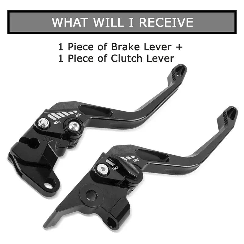 For Yamaha MT-03 2005-2009 Motorcycle Folding Extendable Brake Clutch Lever Handle Bar Moto