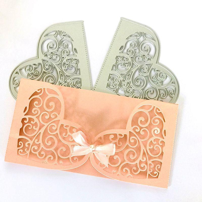 Wedding Heart Metal Cutting Dies Stencil DIY Scrapbooking Album Stamp Paper Card Embossing Craft