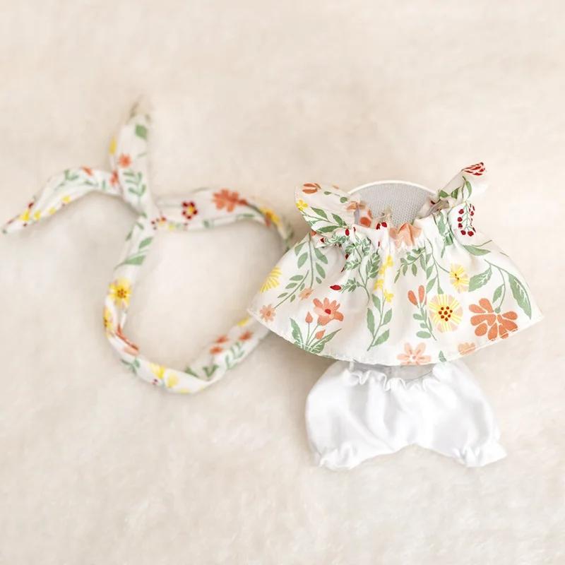 17 см симпатичная плюшевая мини-кукольная одежда аксессуары для кукол-идолов вишня/ананас комплект из трех предметов подарок