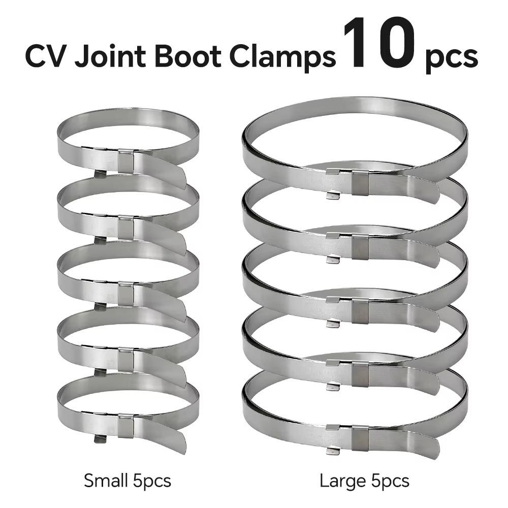 Stainless Steel CV Joint Crimp Clamp Banding Boot Clamps for Auto CV Joint Repair