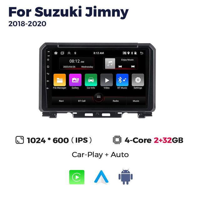 Мультимедийный плеер MEKEDE Android 13 для Suzuki Jimny 2018-2020, интеллектуальная система, автомобильное радио для Carplay, Android Auto, WIFI, GPS