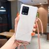 Чехол-ремешок через плечо для Tecno Spark 20 Pro Plus 20C 10 9T 8P 7P Прозрачный противоударный мягкий силиконовый чехол для Spark GO 2024