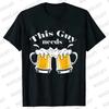 Men's Street Wear T-shirts Need Beer Graphic Tee Shirt Homme Funny Low Battery Need Beer Novelty T-Shirt Drinking Party Tshirts