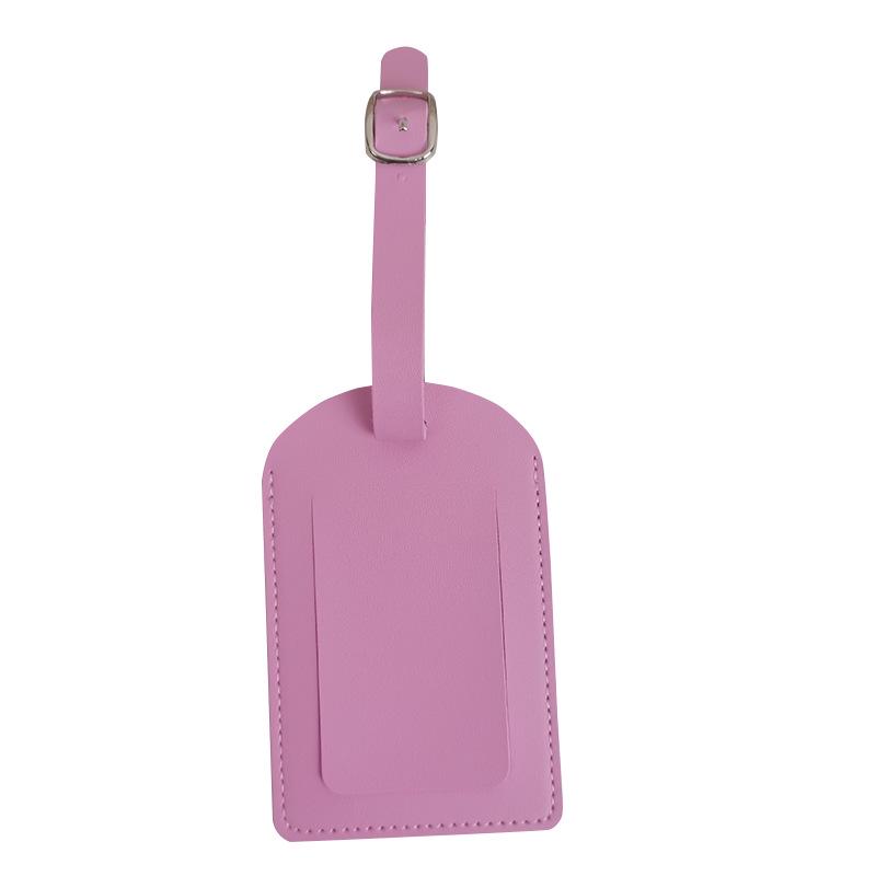 Идентификационная бирка из ПУ кожи для багажа и защиты от потери для чемоданов