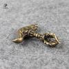 Nepal pure copper handmade elephant head down demon vajra pestle Desk Decorations Tea Pets Ornaments Brass Paperweight Crafts