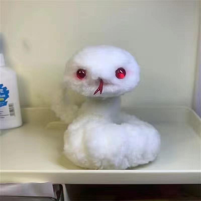 Милая плюшевая игрушка-змея, Тканевая кукла для детей, Плюшевая игрушка-зеленая змея, Украшение для дивана и гостиной