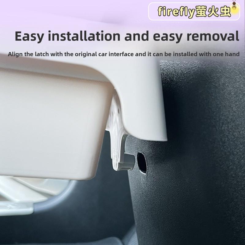 For NIO Firefly Central Control Water Cup Rack Expansion Storage Box Channel Central Console Extension Storage Under Interior
