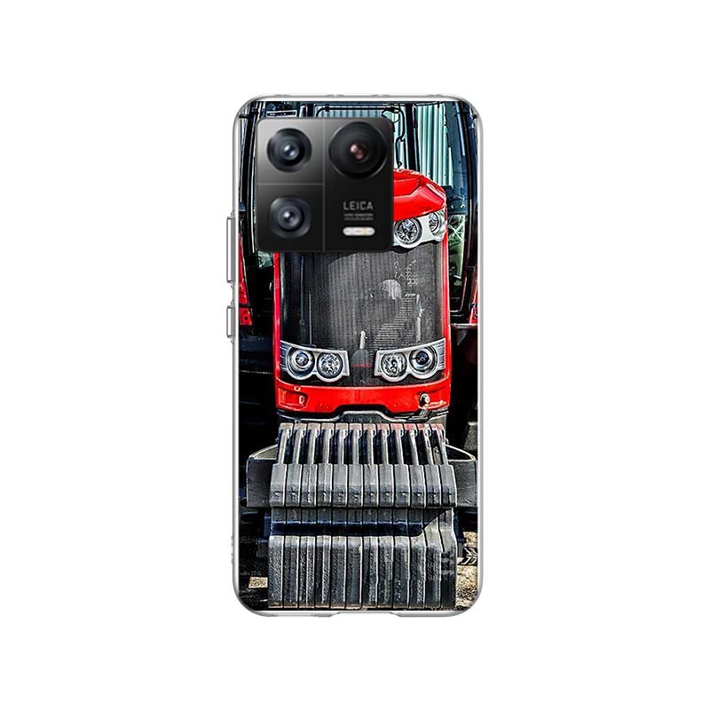 Чехол для телефона с рисунком трактора для Xiaomi Poco F7 Ultra X7 X6 M8 M7 M6 M4 M3 Pro X4 Mi 15 15T 14 14T 12T 12S 10T Pro 12 11 Lite