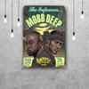 Классический плакат Mobb Deep Ржавая металлическая табличка Ретро Декоративная пластина Бар Мужская берлога Гараж Клуб Металлическая вывеска Настенное украшение