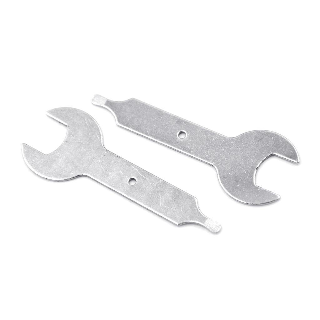 6/10 шт. Ключ для цангового патрона, гаечный ключ, инструмент для гравировки, серебристый, из нержавеющей стали, ключ для цангового патрона для гравировального станка