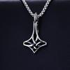 New Hammer Pendant Viking Hollow Titanium Steel Temperament Necklace