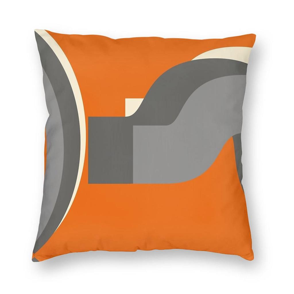 Выгоревший оранжевый ретро наволочка полиэстер лен бархат креативный декор на молнии диван сиденье чехол для подушки оптом