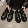 Platform Loafers Women's New Spring and Autumn 2025 Japanese Jk Mary Jane Single Shoes College British Style Small Leather Shoes