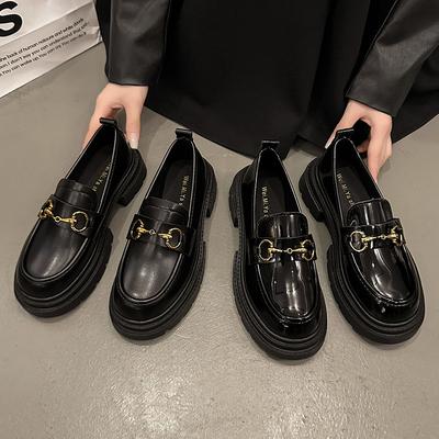 Женские лоферы на платформе, новые весна-осень 2025, японские jk Мэри Джейн, одинарная обувь, колледж, британский стиль, маленькие кожаные туфли