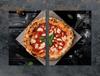 SZKLANA PŁYTA OCHRONNA DESKA 75x52 PIZZA