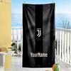 Juventus Customizable Name Beach Towel High Absorbency & Quick-Dry