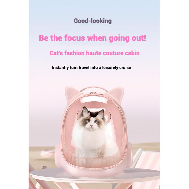 Сумка для кошки переносной рюкзак для кошки рюкзак-капсула космический рюкзак школьный рюкзак для кошки сумка для питомца большой вместимости для прогулок с кошкой