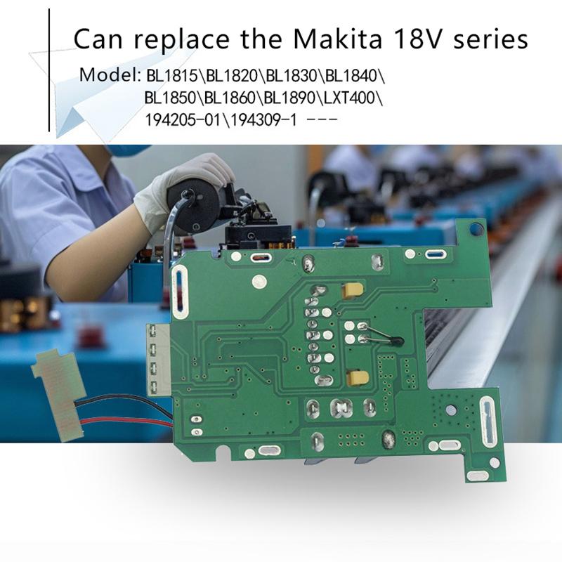 Bl1830 литий-ионная батарея Bms Pcb плата защиты зарядки для инструмента Makita 18 В