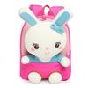 Stylish Cute Canvas Toddler Backpack Adorable Bunny Removable For Snacks
