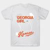 T Shirt Women Georgia Kansas Harajuku Print Kawaii Tshirt Summer Short Sleeve Female T-Shirt Top Tee