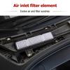 Car Air Flow Vent Cover Trim Car Intake Air Filter Cover Flow Vent Trim Dust Prevention Air Inlet Filter for Tesla Model 3 17-20