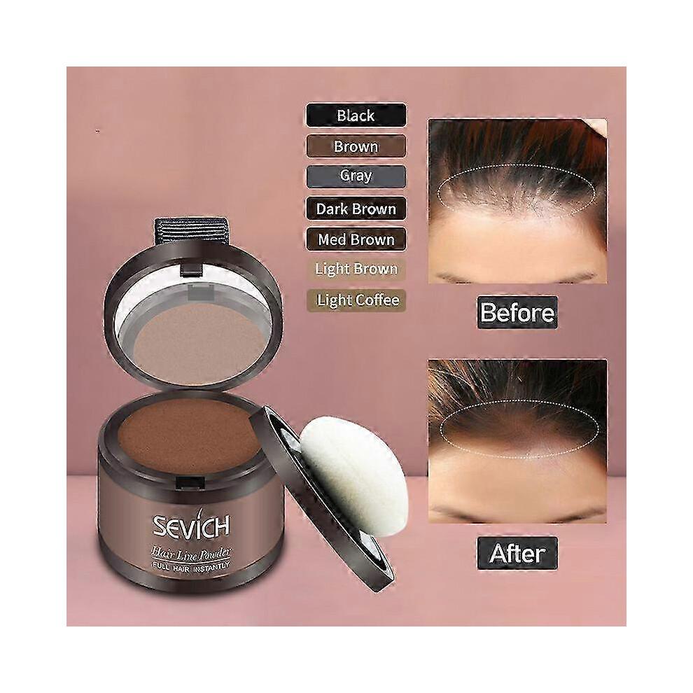 Sevich Waterproof Hair Line Powder Hairline Cover Up Powder Hair Shadow