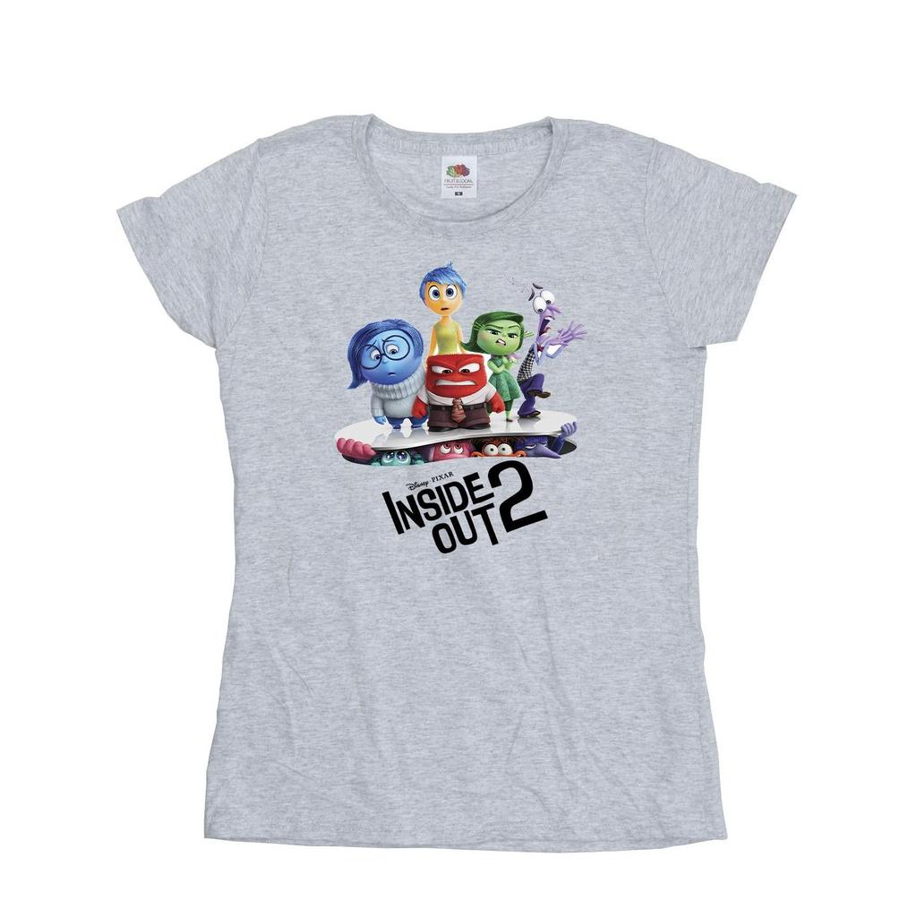 Inside Out 2 Womens/Ladies Poster T-Shirt