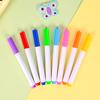 8/12Pcs Water Soluble Chalk Markers LED Boards Art Crafts Smooth Application Bold Lines Erasable Ink Neon Pens