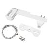 Bidet Attachment Adjustable Water Pressure Dual Nozzle Ultra Slim One Key Quick Disassembly Toilet