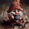 Coffee Gnomes Kitchen Counter Figurine, Dining Room Gnome, Coffee Themed Gnome Decoration for Coffee Lovers Decoration Gifting