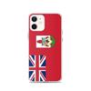 Coque Pour iPhone - PIXELFORMA - iPhone 12 - Drapeau Des Bermudes - Silicone Souple - Design Léger