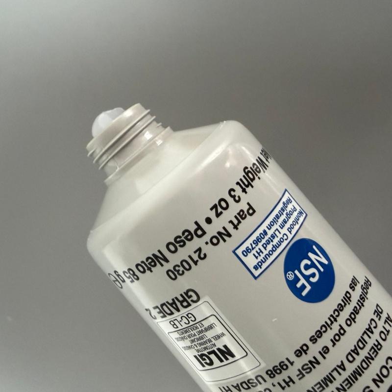 TUBE by Super Lube 1 Piece Semi-Solids Super Grease White NSF Approved Waterproof 21030 Compatible with Metal Plastic and Rubber