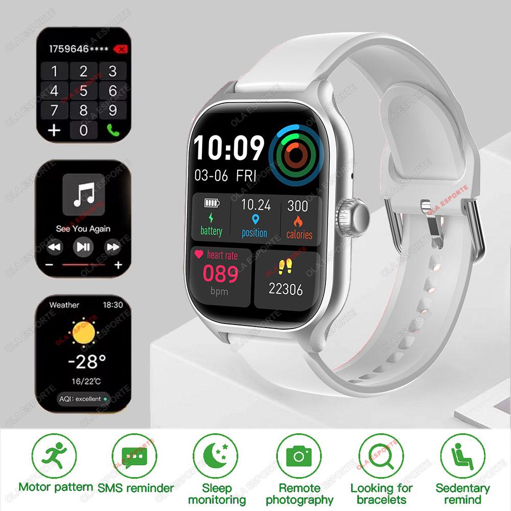 Smartwatch Global Version GPS Tracker Bluetooth Call Heart Rate Monitor IP68 Waterproof Sports Fitness Smart Watch Men Women