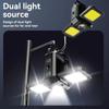 Multifunctional Double-sided COB Light, Magnetic Outdoor Camping Portable Keychain Light