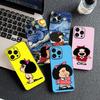 for Samsung Galaxy Note 20 Ultra 10 8 9 S10 Plus Lite S8 A70 A24 A25 S10E A21S A37 A57 A51 A7 Case Poster M-Mafaldas Cartoon
