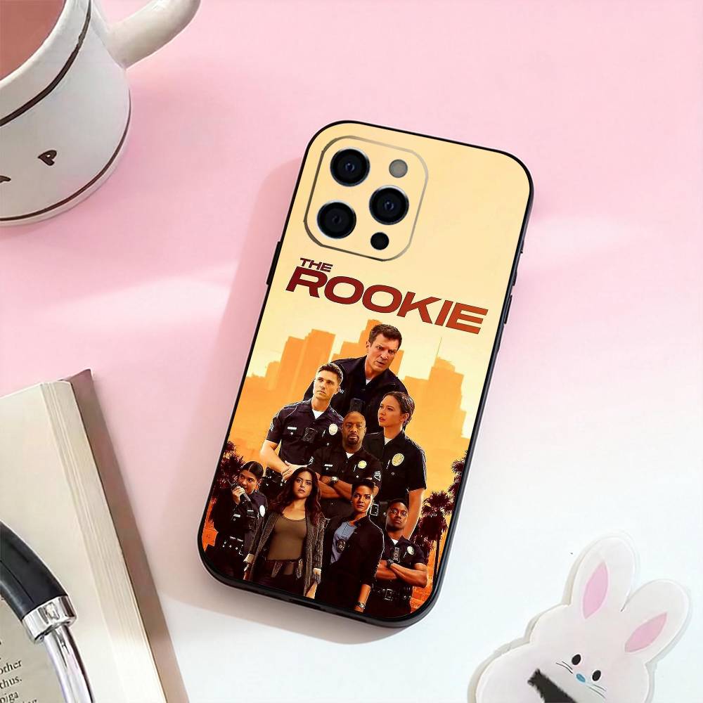 TV The R-rookie Phone Case For iPhone 17,16,15,14,13,12,11 Plus,Pro Max,Soft Silicone Black Cover