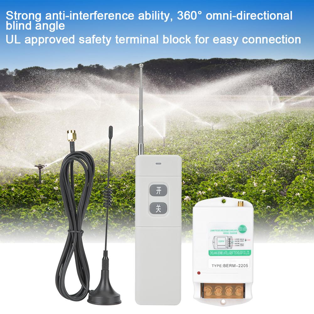 BERM@ Пульт дистанционного управления, цифровой беспроводной датчик, контроллер дальнего действия 220 В 6250 Вт