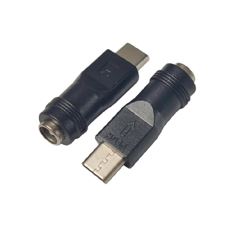 Адаптер USB Type-C (папа) на DC 5.5x2.1 мм (мама) для надежной передачи питания. Поддерживает передачу высоких токов и напряжений.