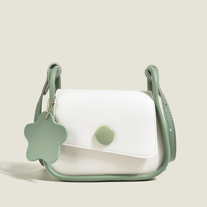 Womens Street Style Mini Crossbody Bag With Soft Pu Material For Spring Summer Fashion