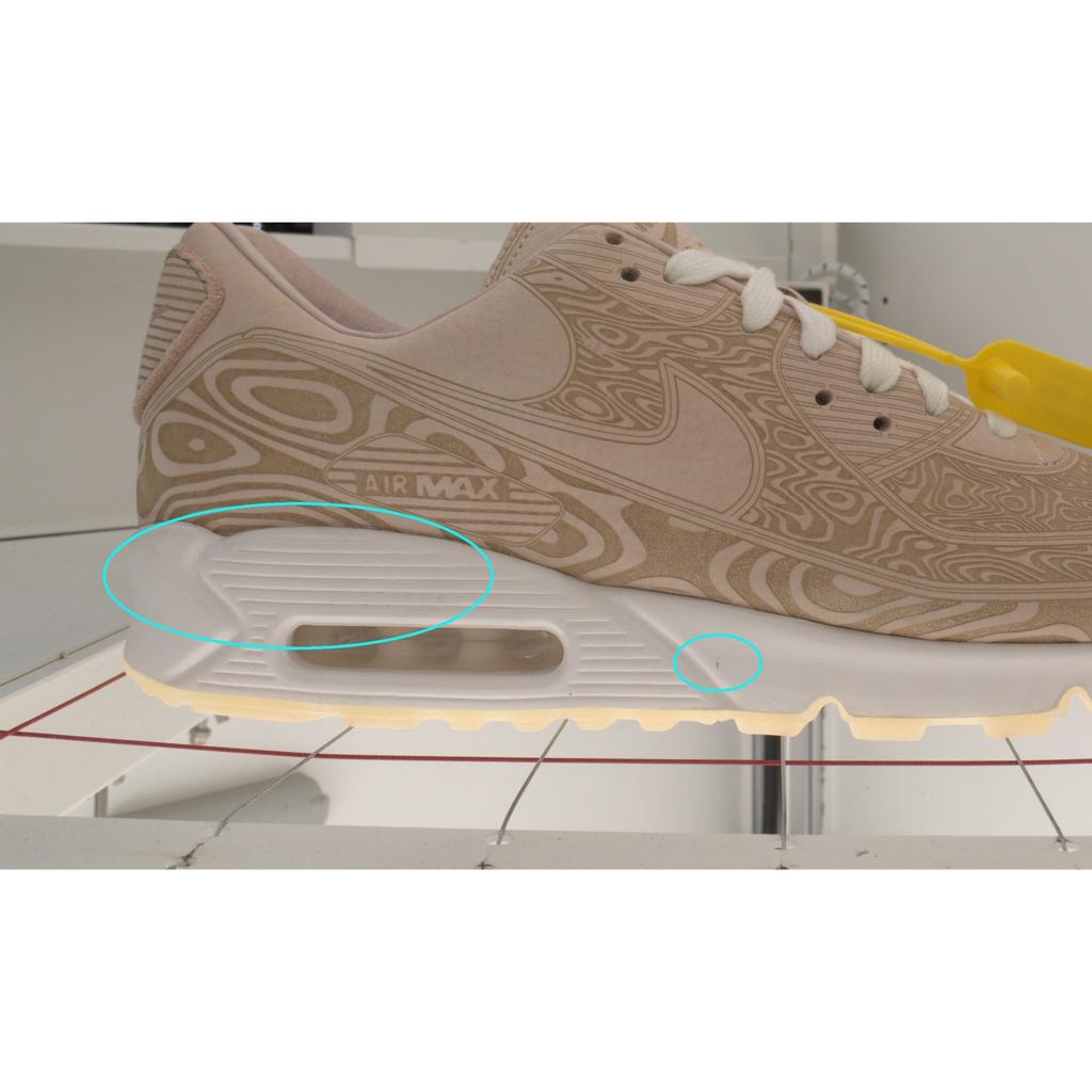 Pre-owned Nike Air Max 90 QS Laser DC7948-100-P26095063036791