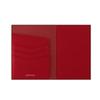 Genuine Leather Passport Passport Card Free Overseas Overseas Business Comes with Gift Red [COGURE] Case, Cover, Pocket, Pocket, Travel, Trip, Luxury,