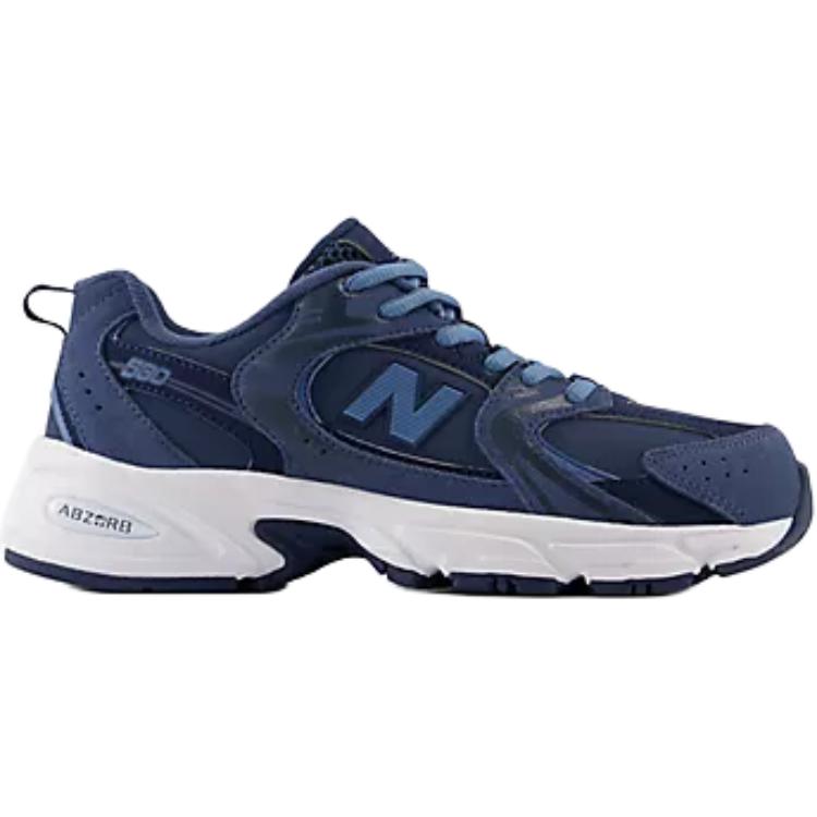 New Balance Детские низкие универсальные удобные кроссовки для бега Синие GR530KD