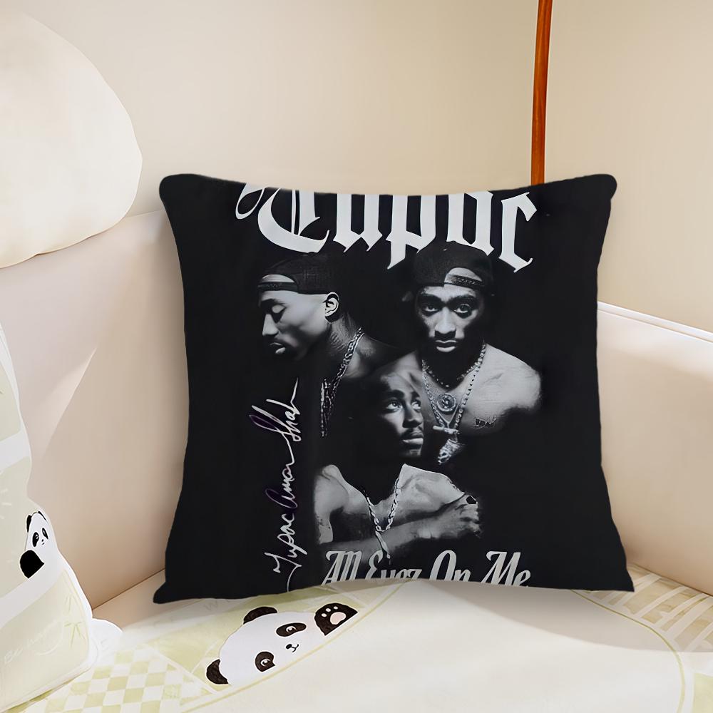 2Pac T-Tupac S-Shakur All Eyez On Me Наволочка для Подушки Наволочка для Подушки Дивана в Гостиной Подходит для Домашней Спальни Декорации Комнаты